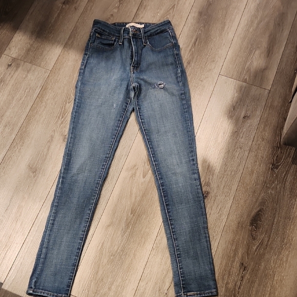 Levis 721 SkinnyClassic Blue Women's Jeans - Picture 1 of 8